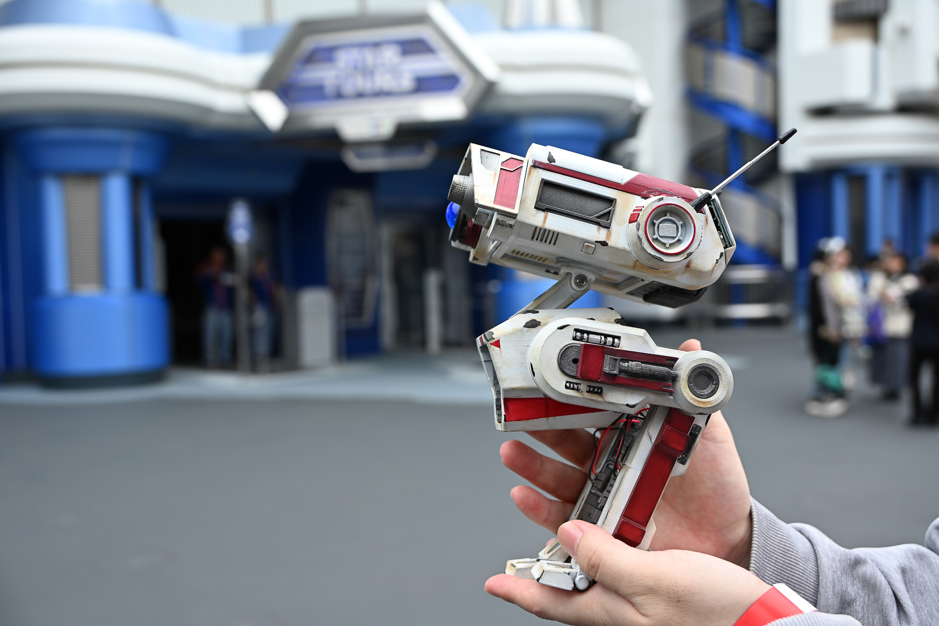 自作のBD-1を手にするゲストの姿も！