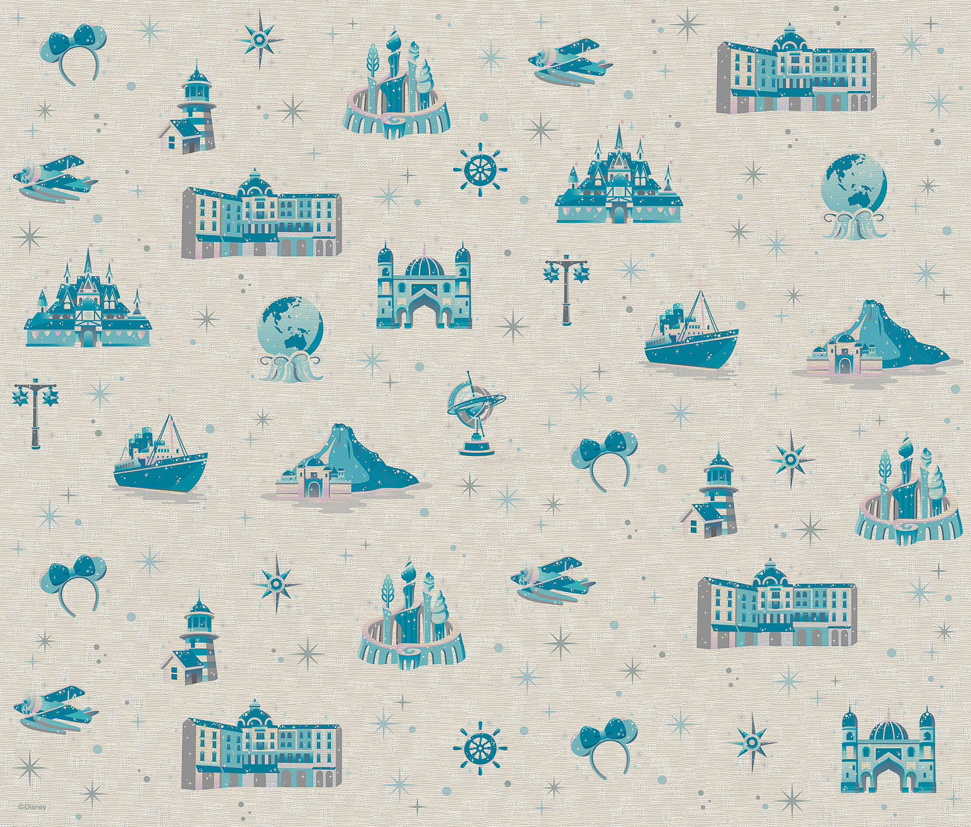 カーテンのイメージ（グリーン席）