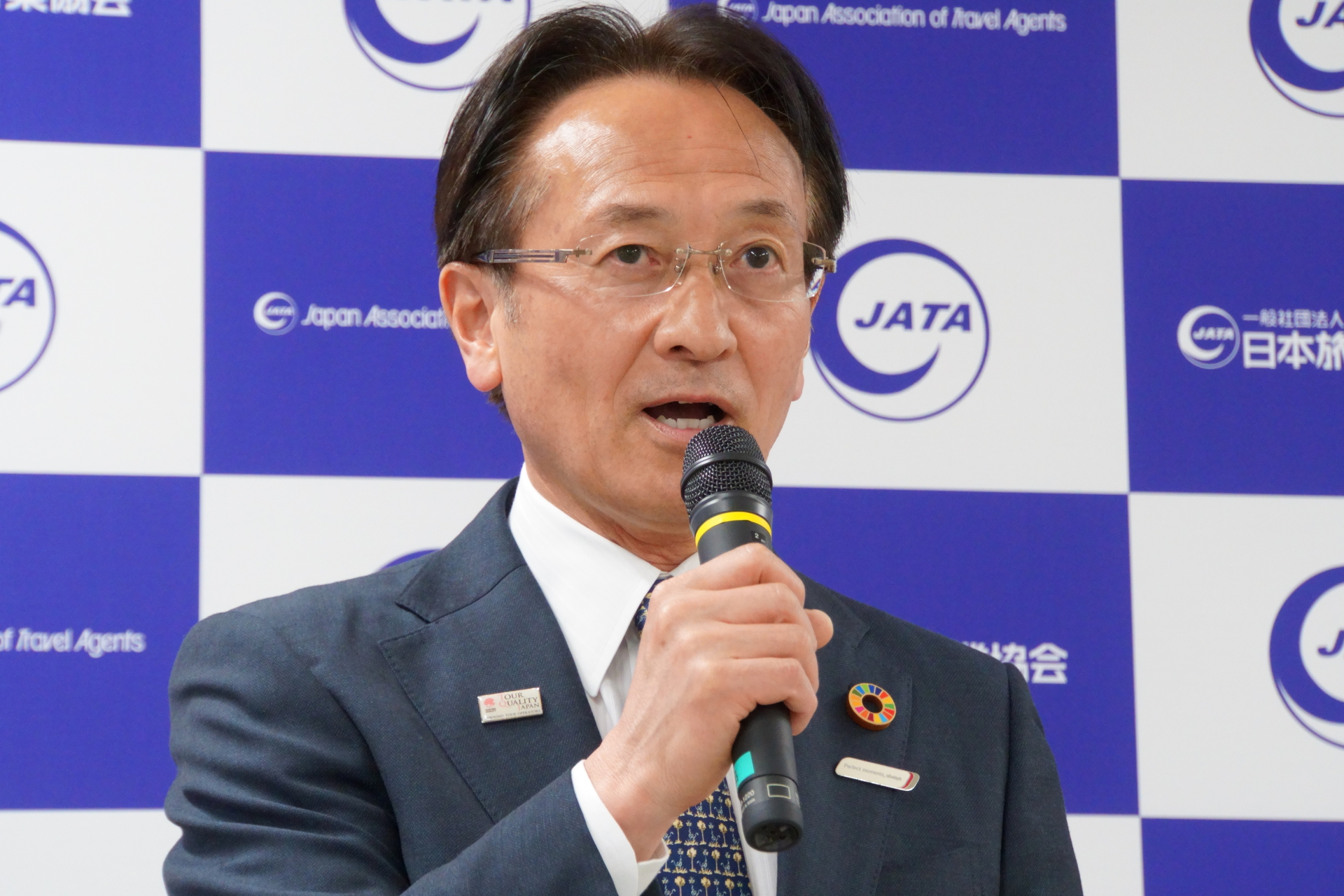 一般社団法人日本旅行業協会 訪日旅行推進委員会 副委員長 石田恒夫氏