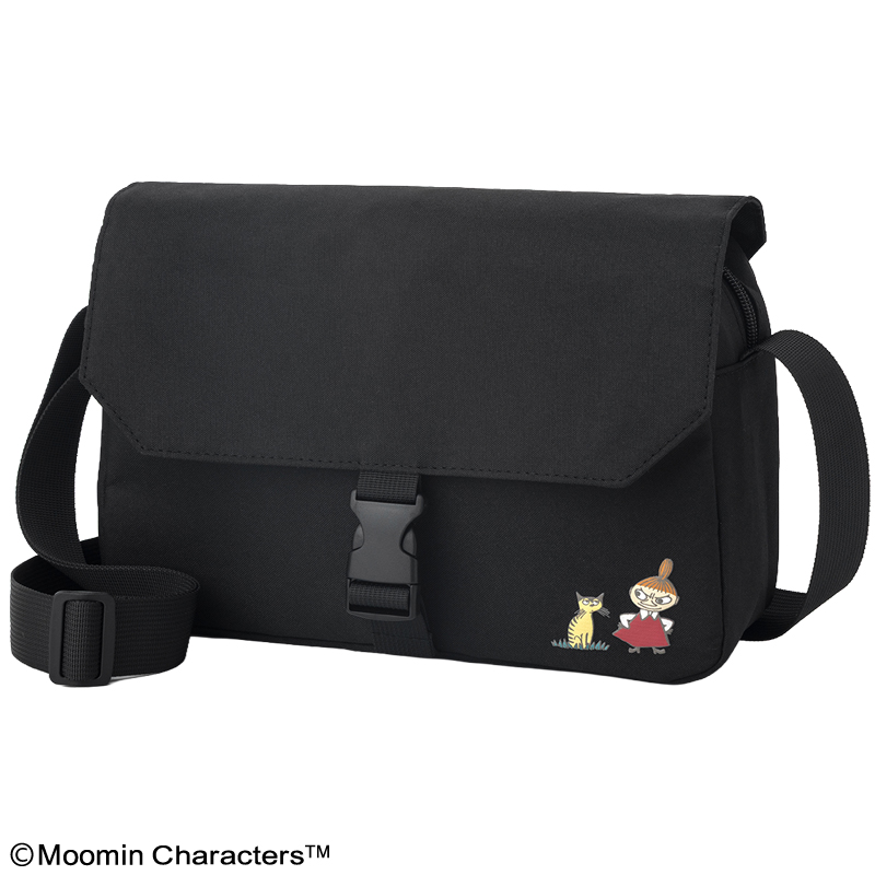 「MOOMIN ムーミン公式ファンブック 2026 ショルダーバッグ リトルミイ＆ネコver.」