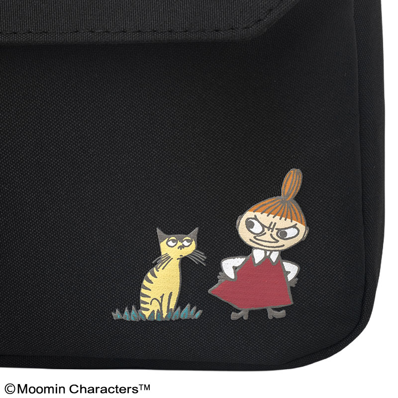 「MOOMIN ムーミン公式ファンブック 2026 ショルダーバッグ リトルミイ＆ネコver.」