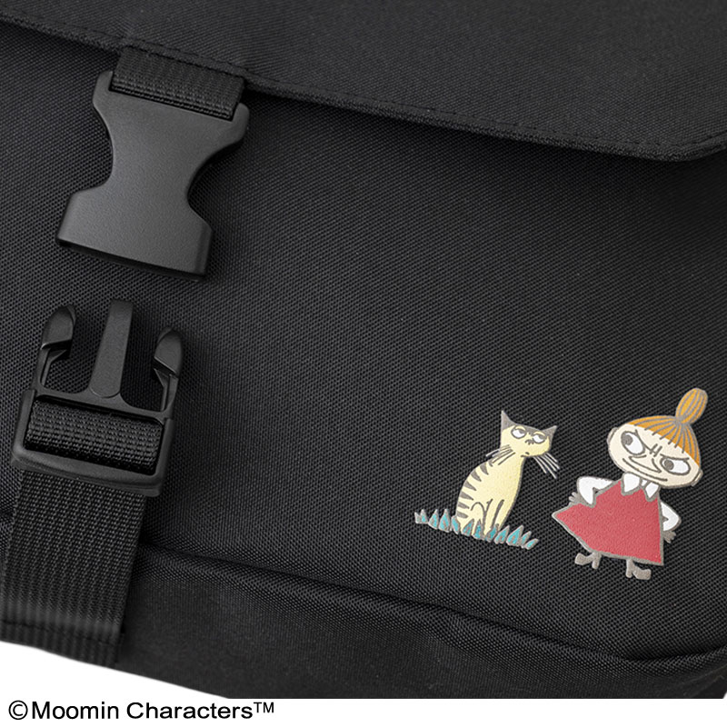 「MOOMIN ムーミン公式ファンブック 2026 ショルダーバッグ リトルミイ＆ネコver.」