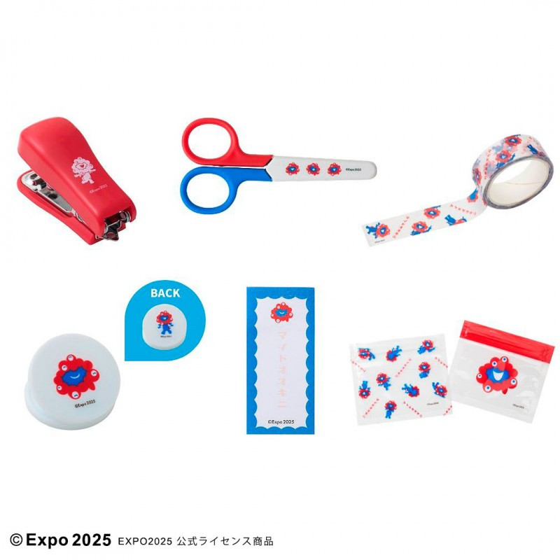 ミニ文具6点のデザイン