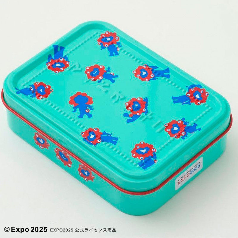 缶ケースは「マイドオオキニ缶」とのコラボデザイン