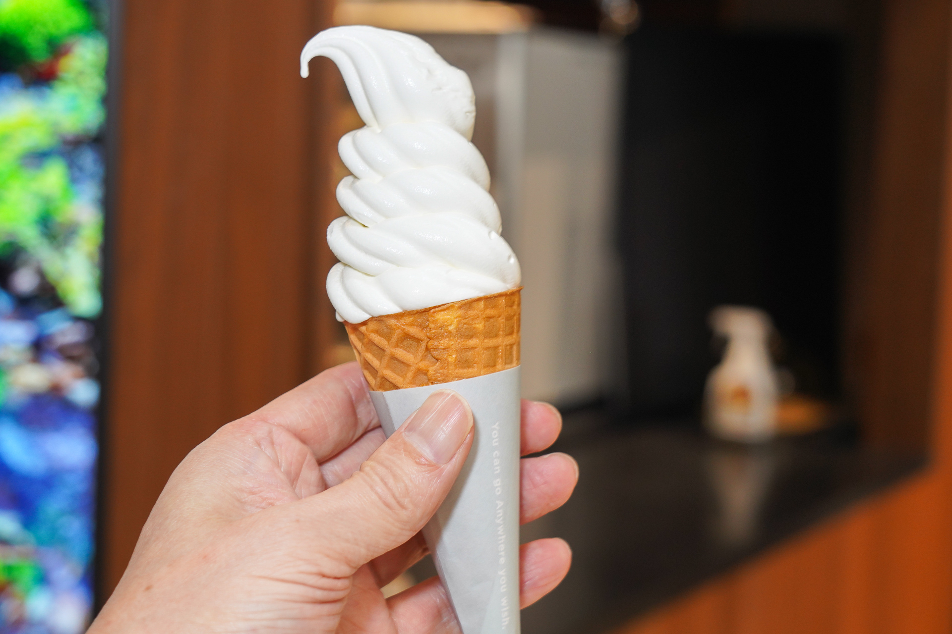 内覧会で試食した「あかぎのソフトクリーム」まろやかで優しいミルクの美味しさ