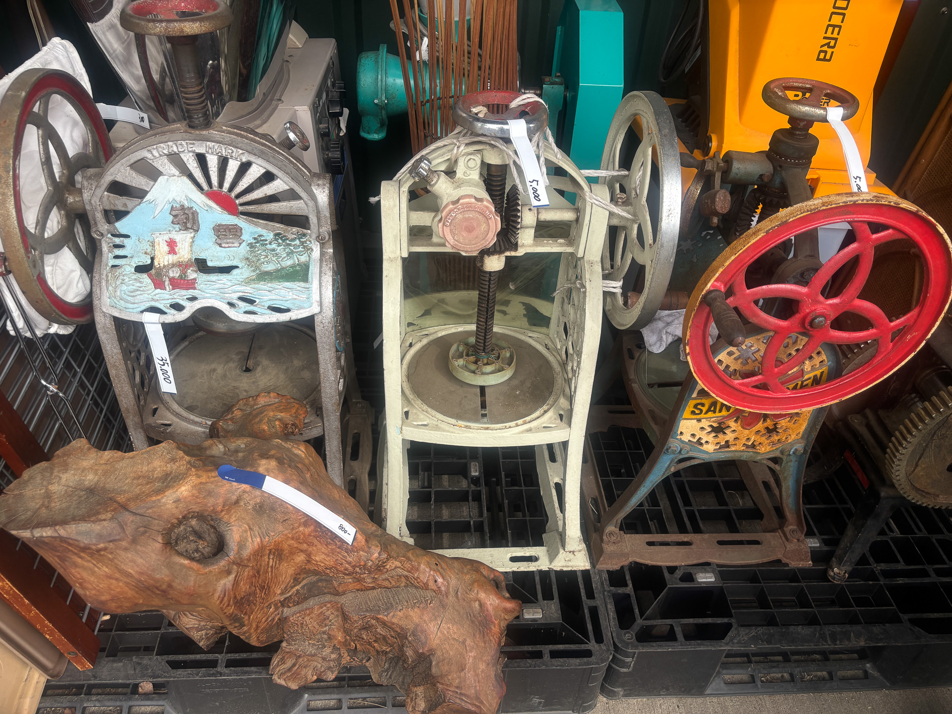 古道具コーナー