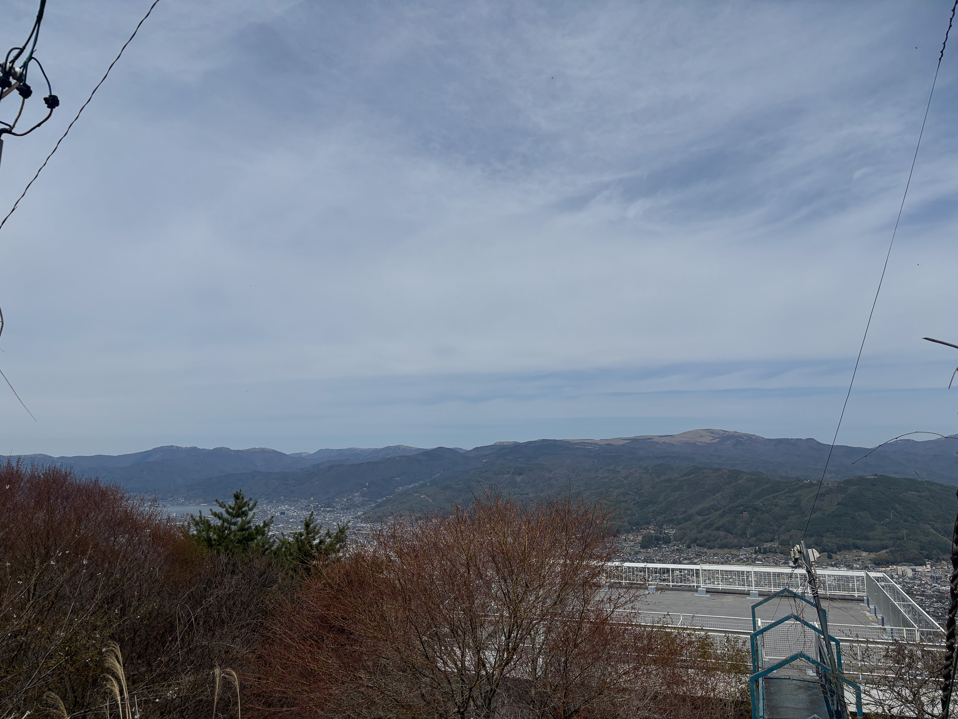 絶景を眺めながらのランチ