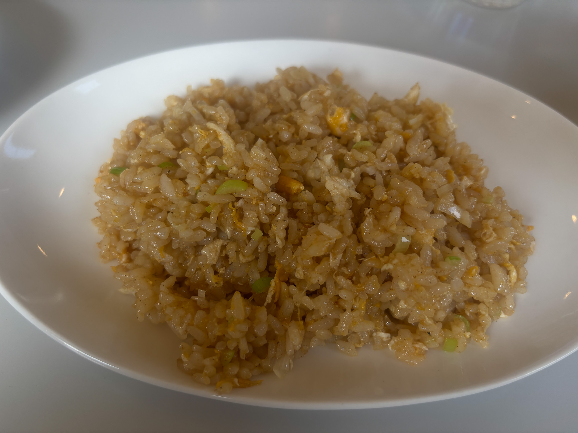 醤油味の卵チャーハン