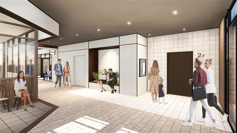 商業フロア 2階 エントランスイメージ