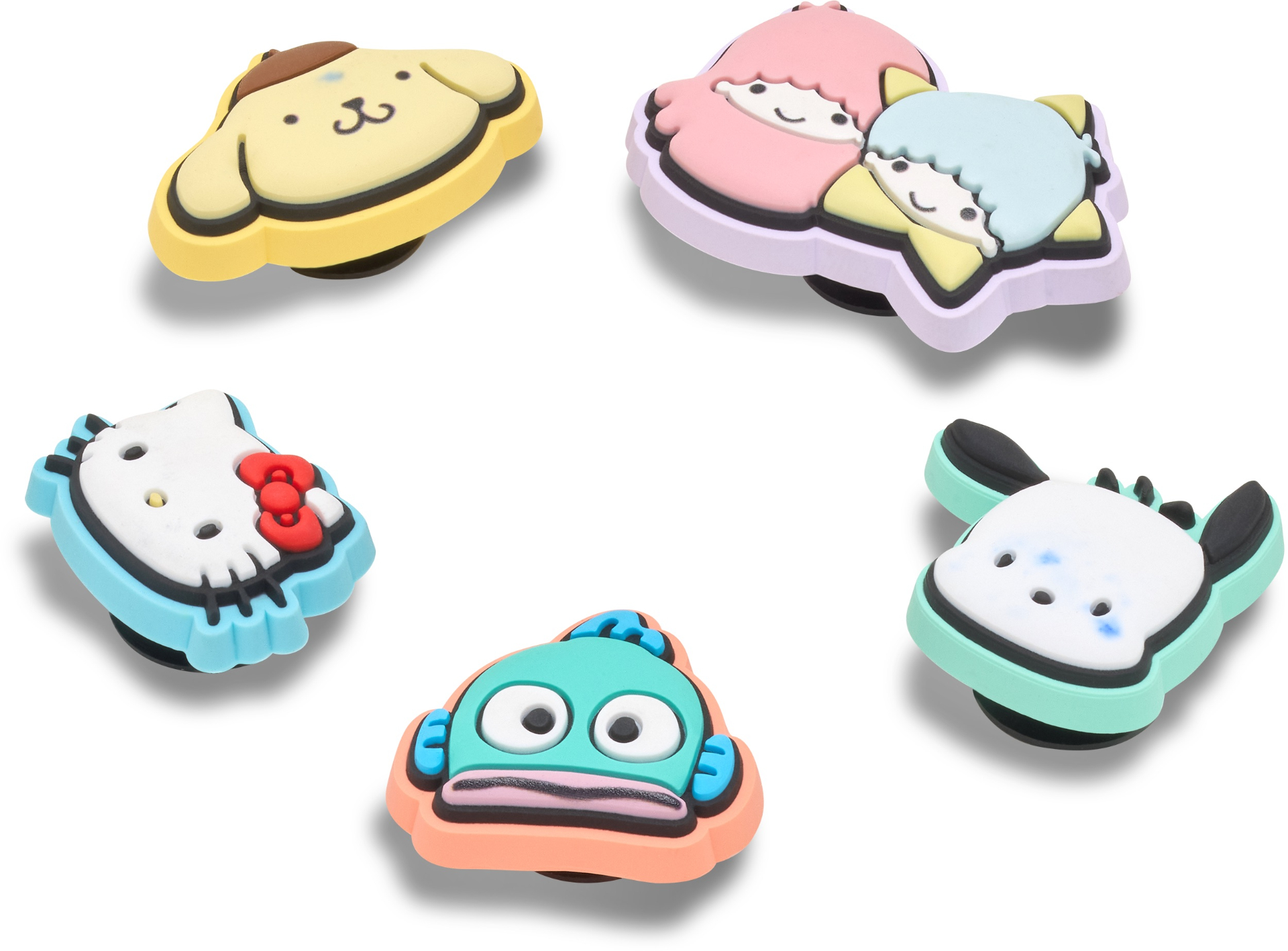 5個セットの「サンリオ ハローキティ PVC 5パック」（2420円）