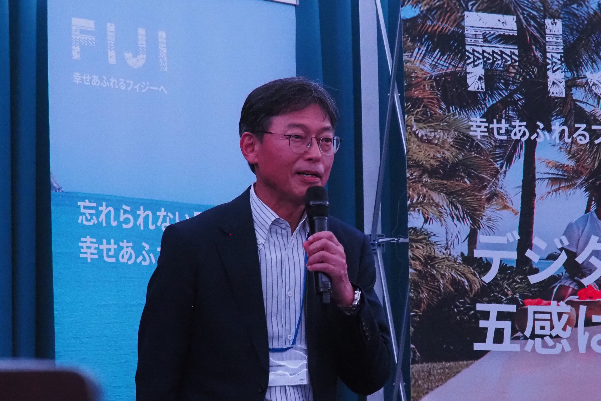 フィジー政府観光局 日本代表、株式会社フォーサイト・マーケティング 代表取締役 能登重好氏