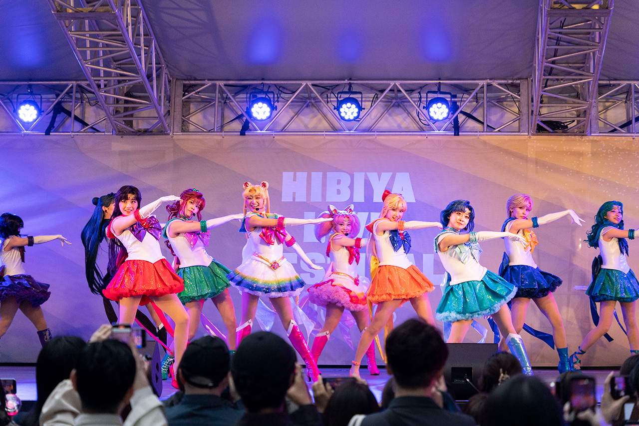 美少女戦士セーラームーンSTSTのライブパートを1日限定バージョンでお披露目