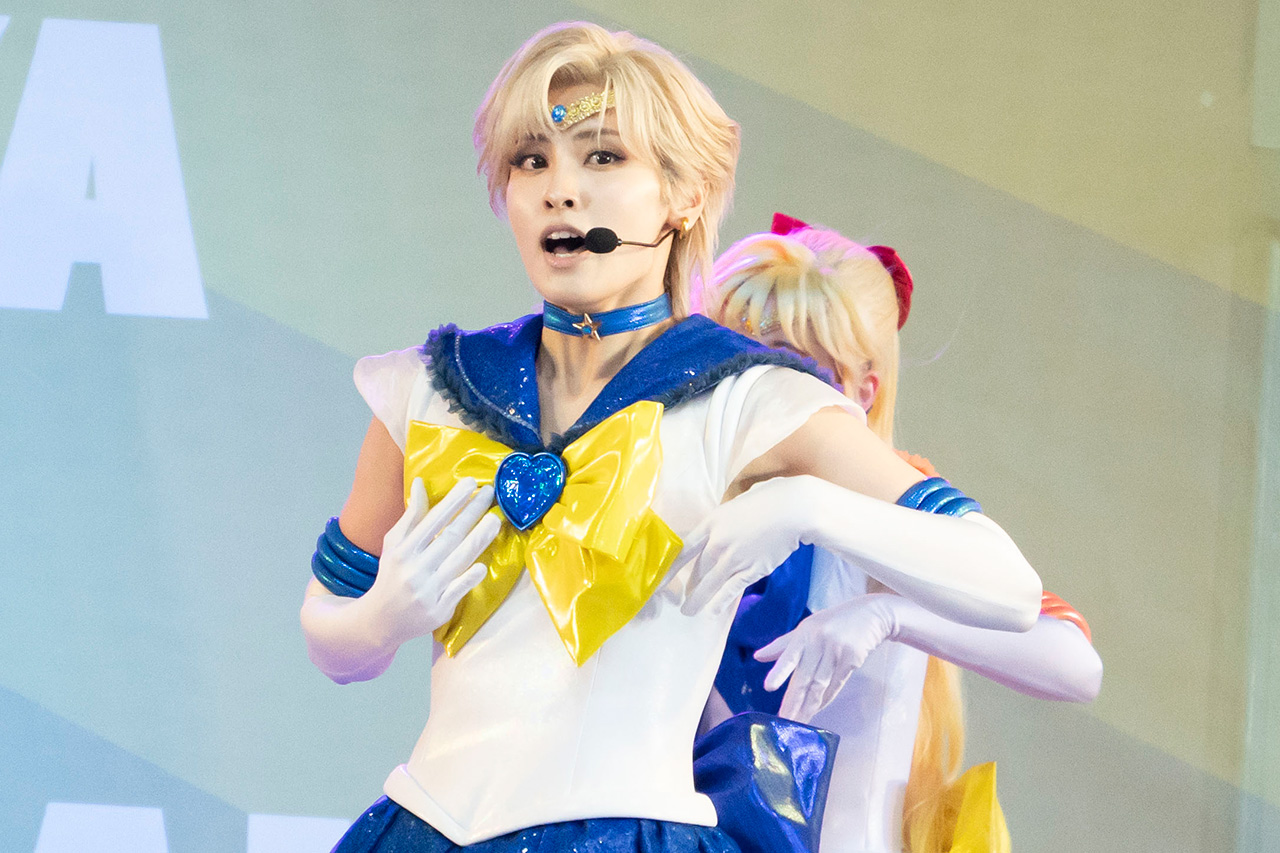 スーパーセーラーウラヌス/天王はるか役の田中志奈さん