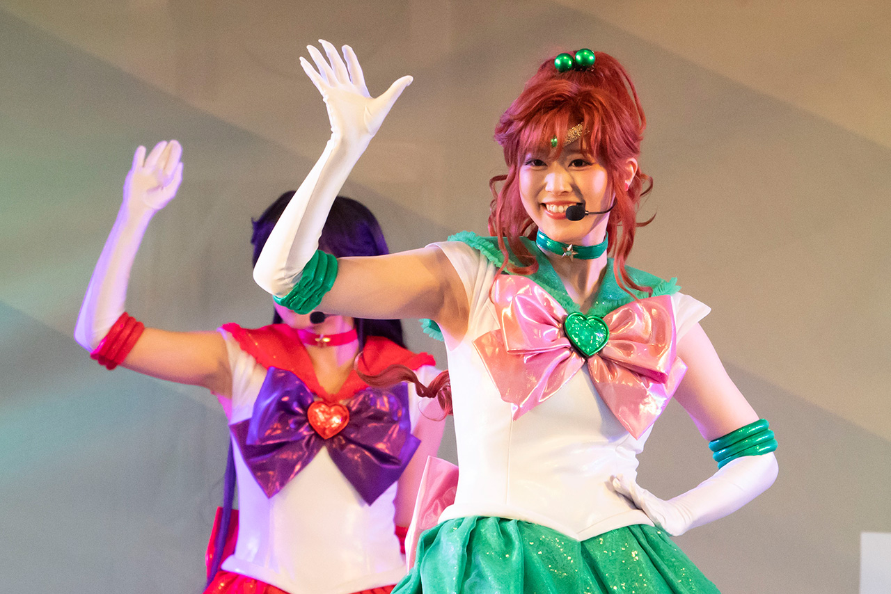 スーパーセーラージュピター/木野まこと役の杉本愛莉鈴さん