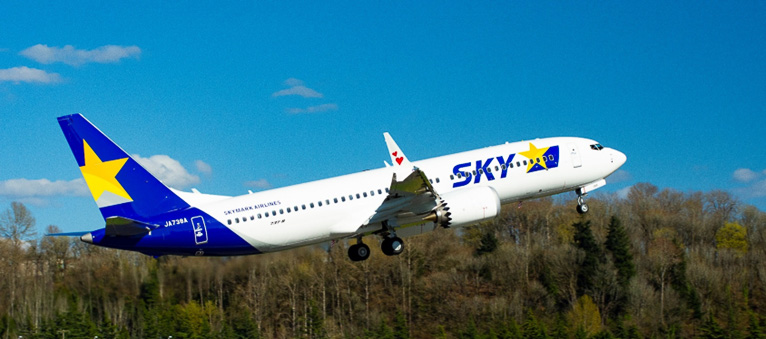 スカイマークが737-8型機を受領