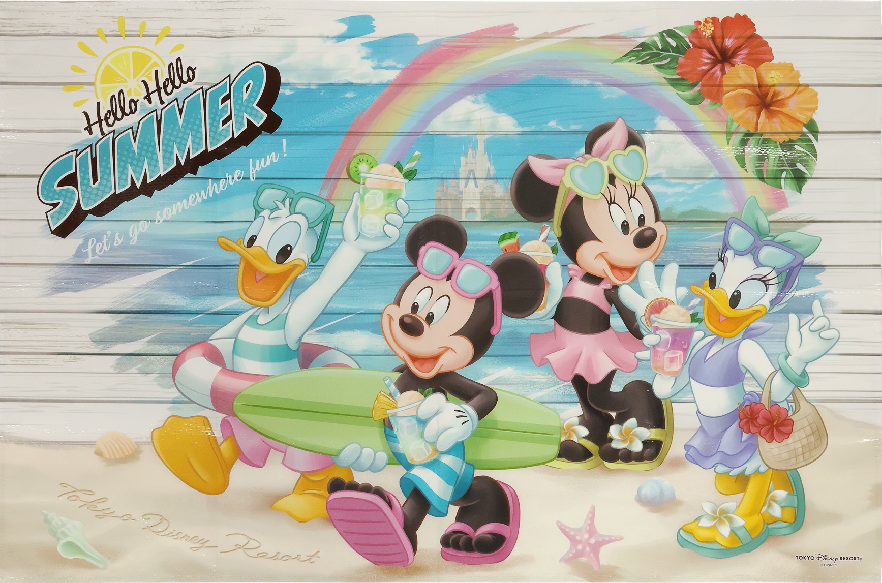 東京ディズニーリゾートが「Hello Hello SUMMER!」の夏アイテムを発表