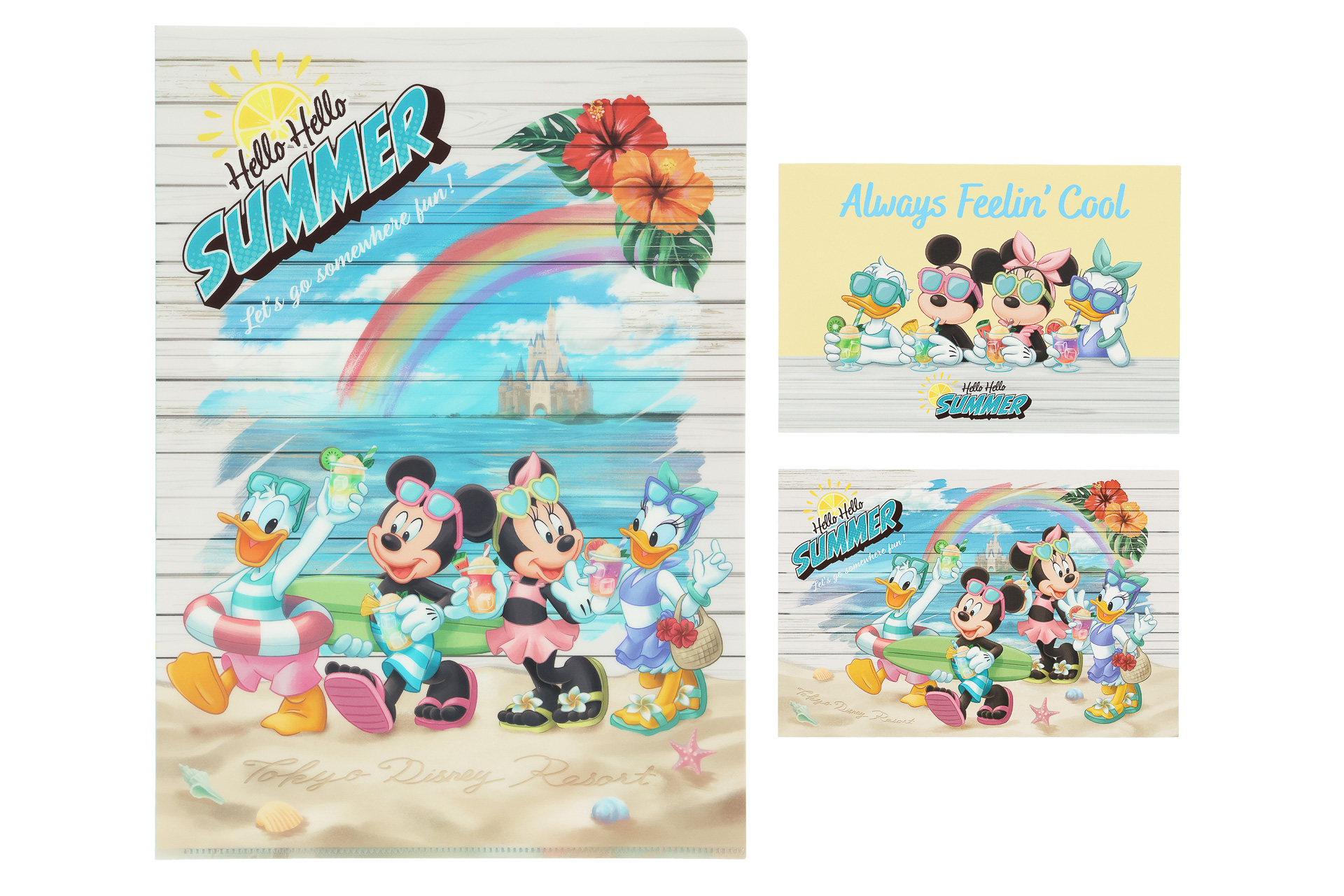 ポストカード＆クリアホルダー（800円）