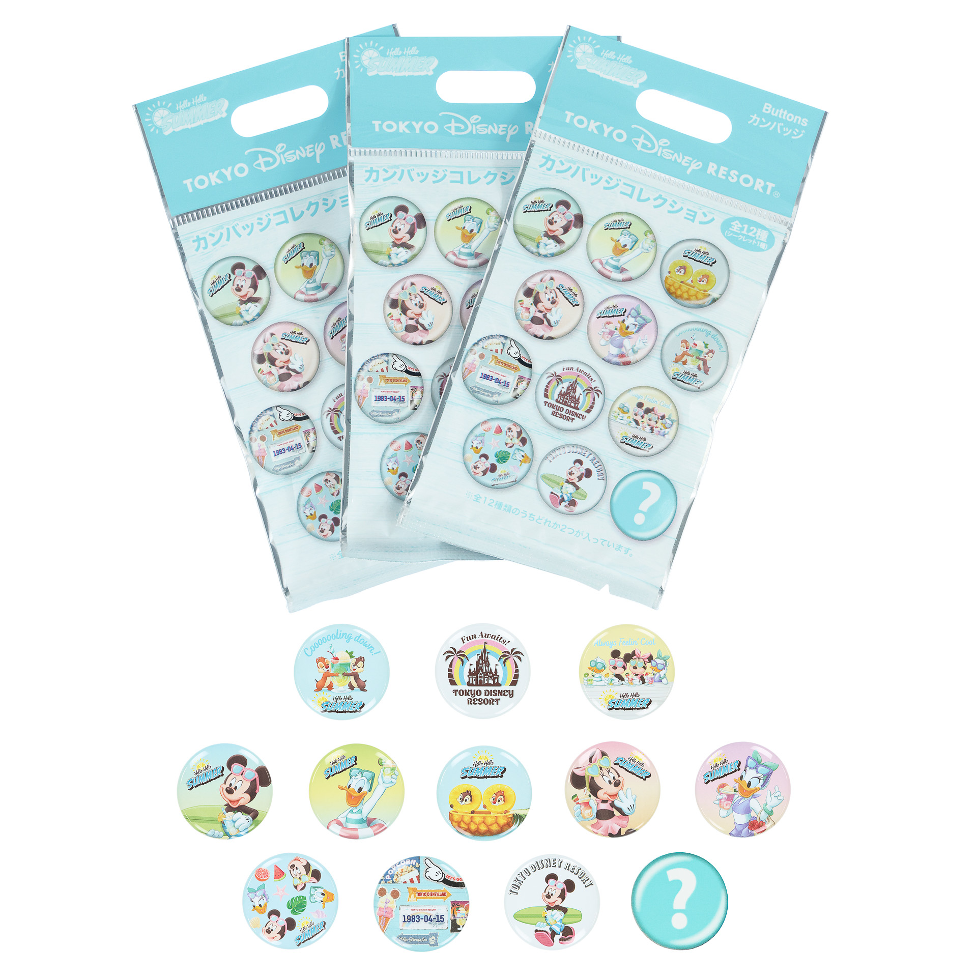 カンバッジセット（600円）※全12種類ランダム