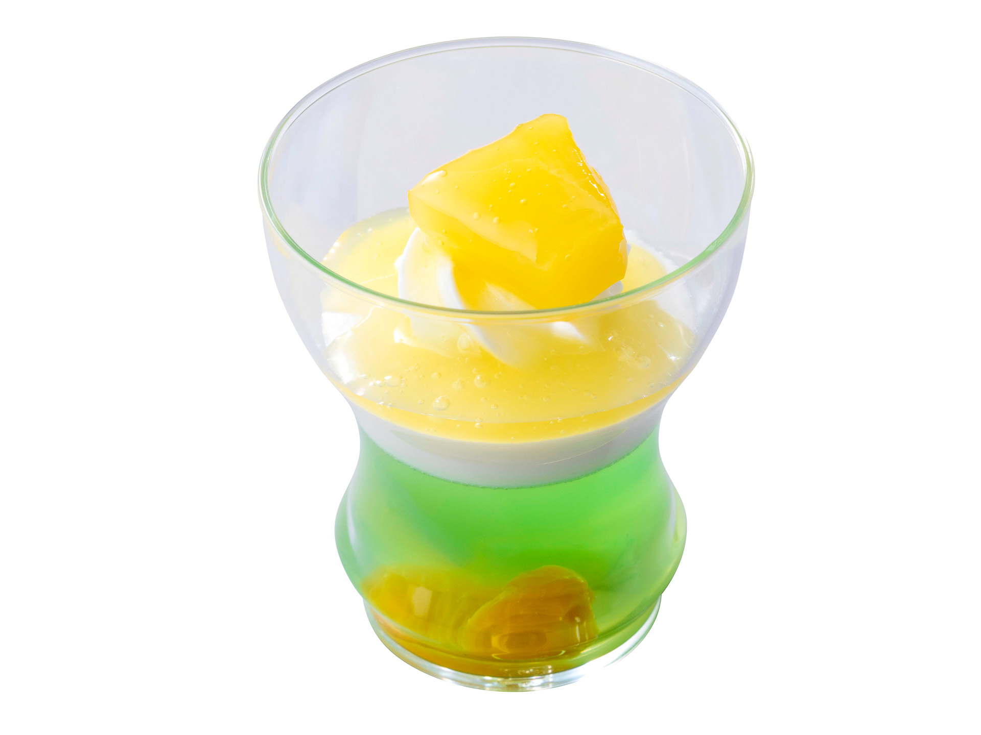 フルーツゼリー＆ヨーグルトムース（550円）