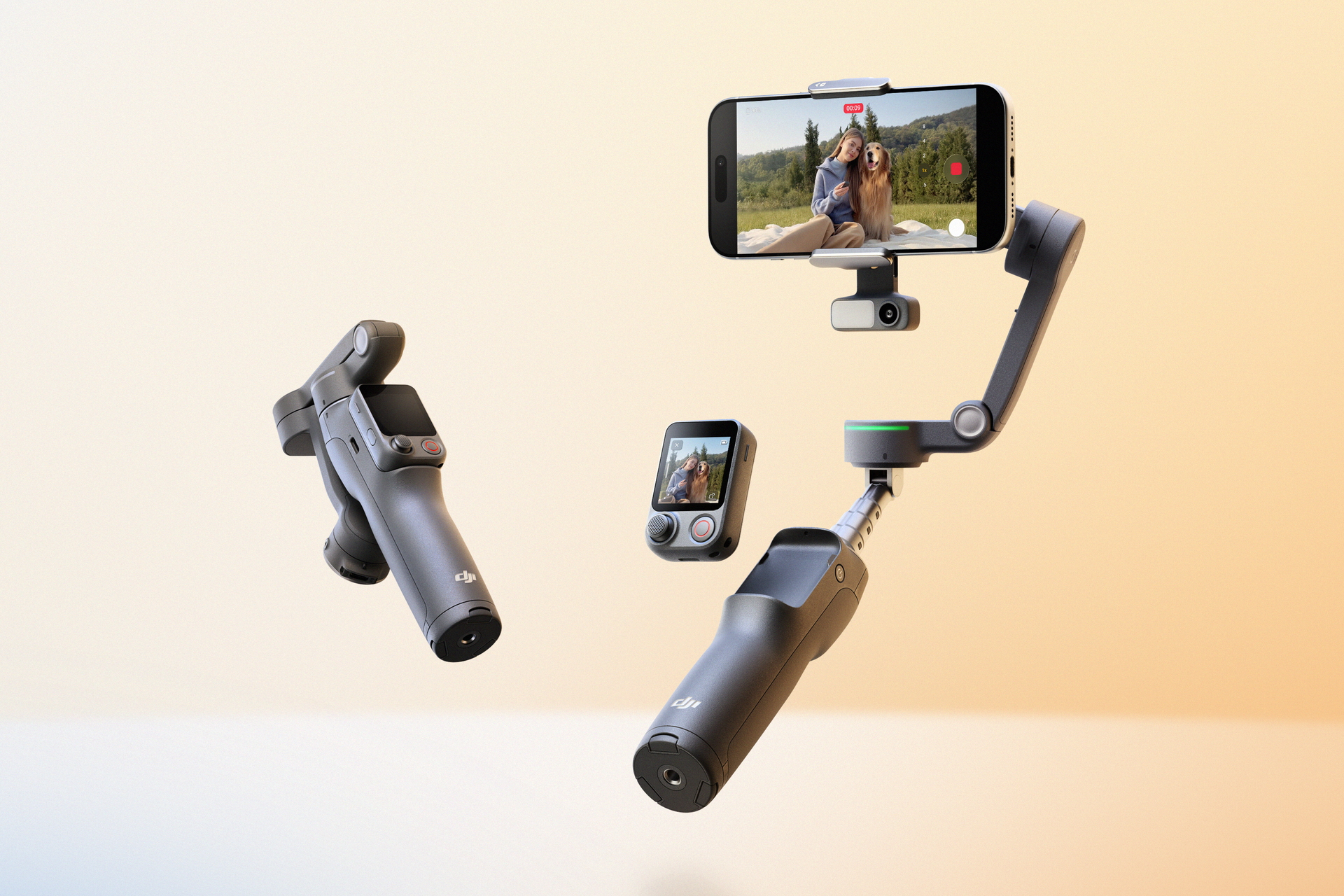 DJIがスマホジンバルの新モデルを発表