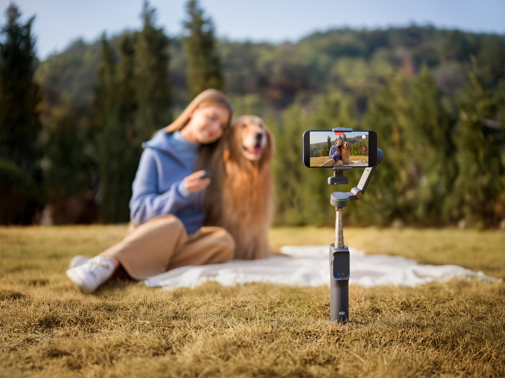 コントロール部分「Osmo FrameTap」は取り外し可能