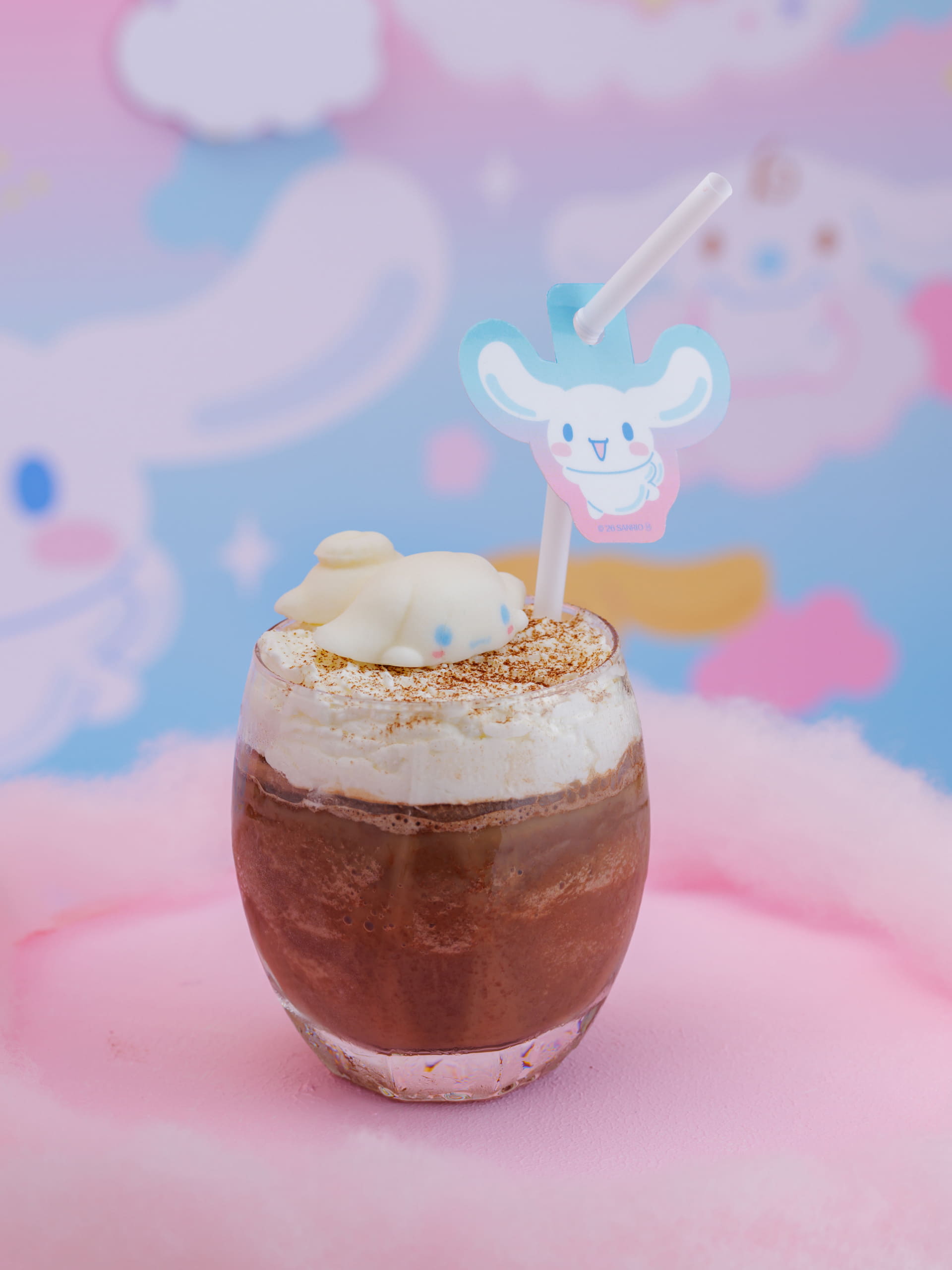 シナモロールのゴロゴロカフェフロート（オリジナルコースター付き）