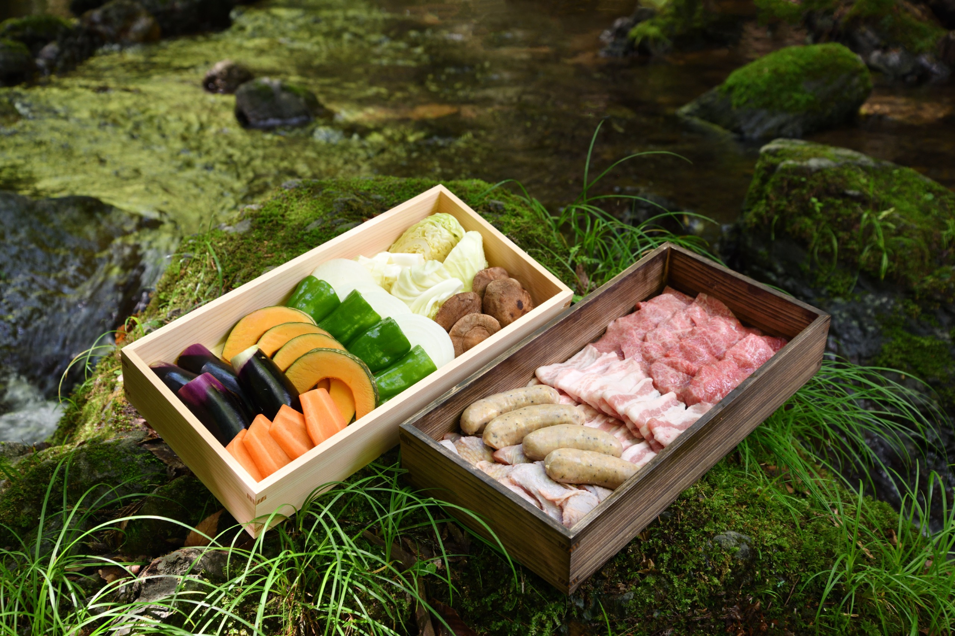 「南沢あじさい山×自然人村BBQ」プラン。自然人村公式サイトで予約受付（7日前までに要予約）