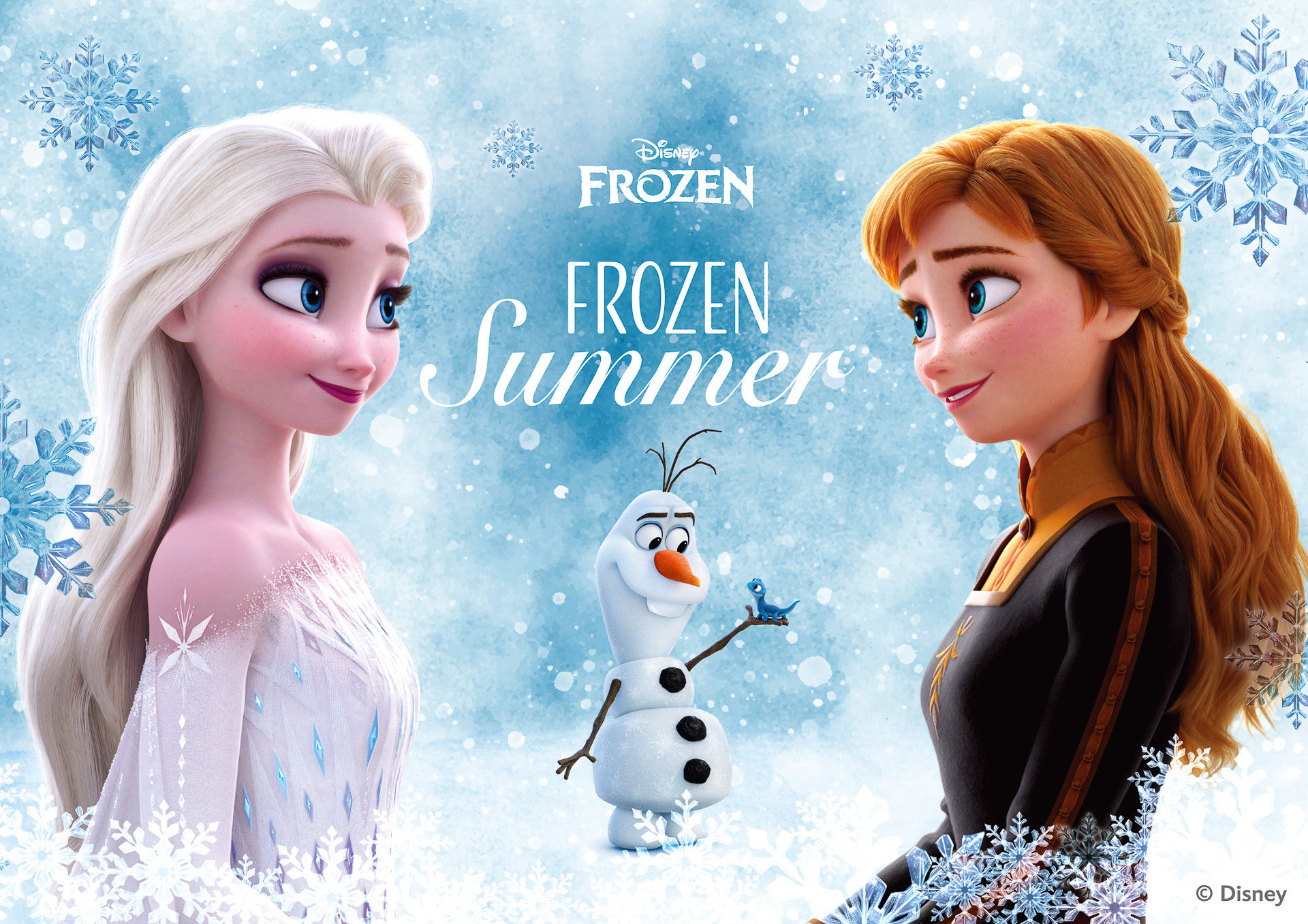 ウォルト・ディズニー・ジャパンが夏向けキャンペーン「DISNEY FROZEN SUMMER」