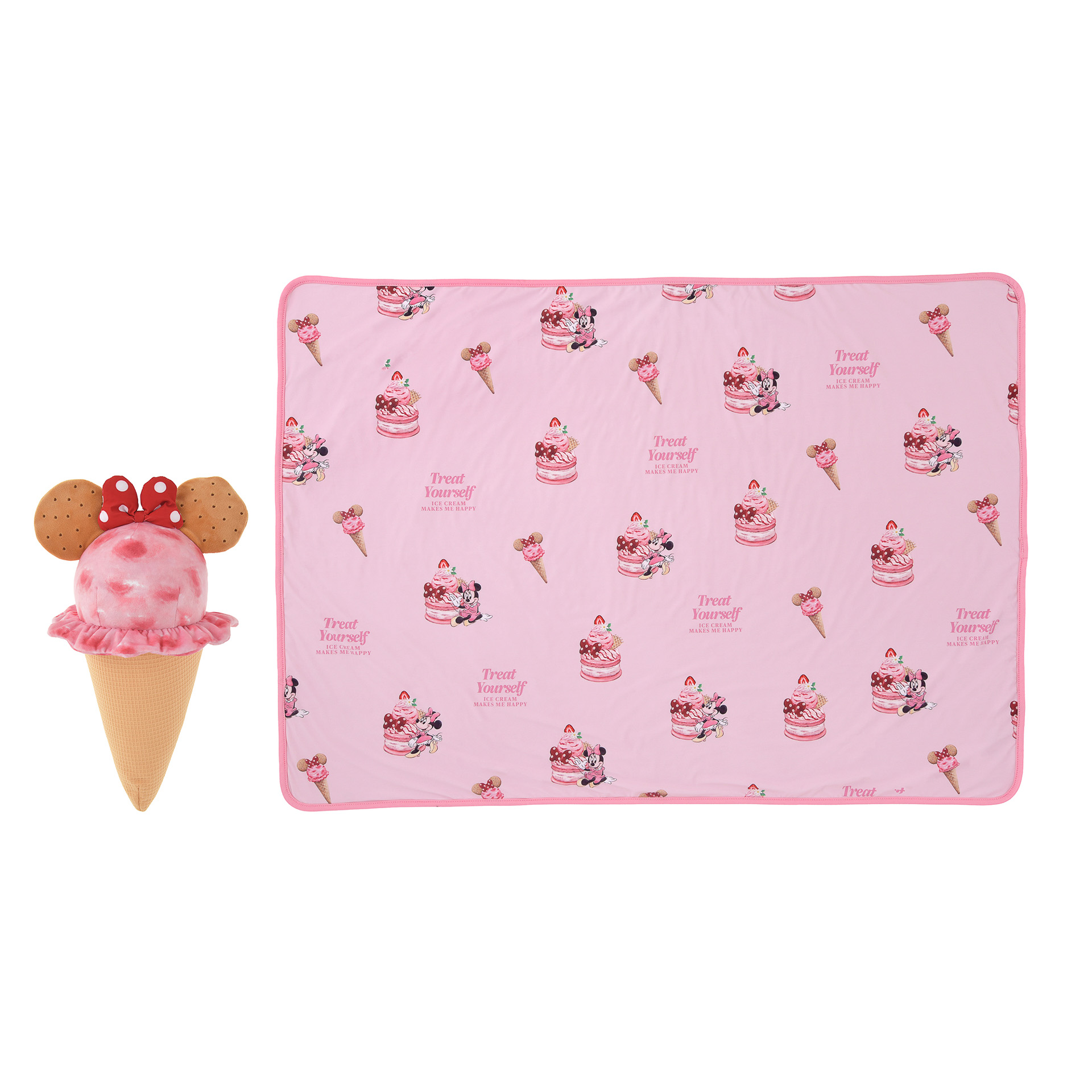 ブランケット ケース入り＜ミニーマウス＞（5800円）