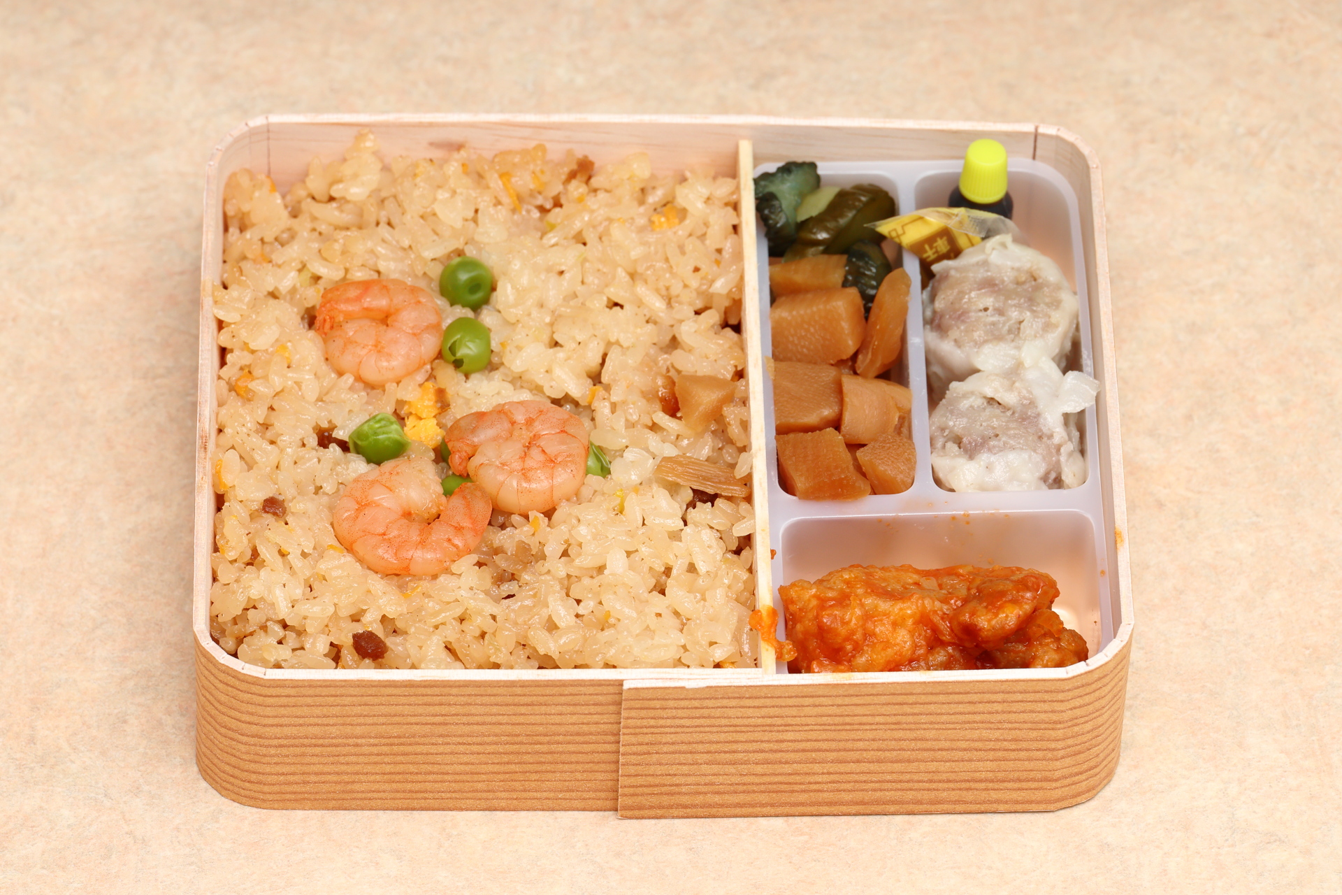 パラッとした食感がうれしいチャーハンのお弁当