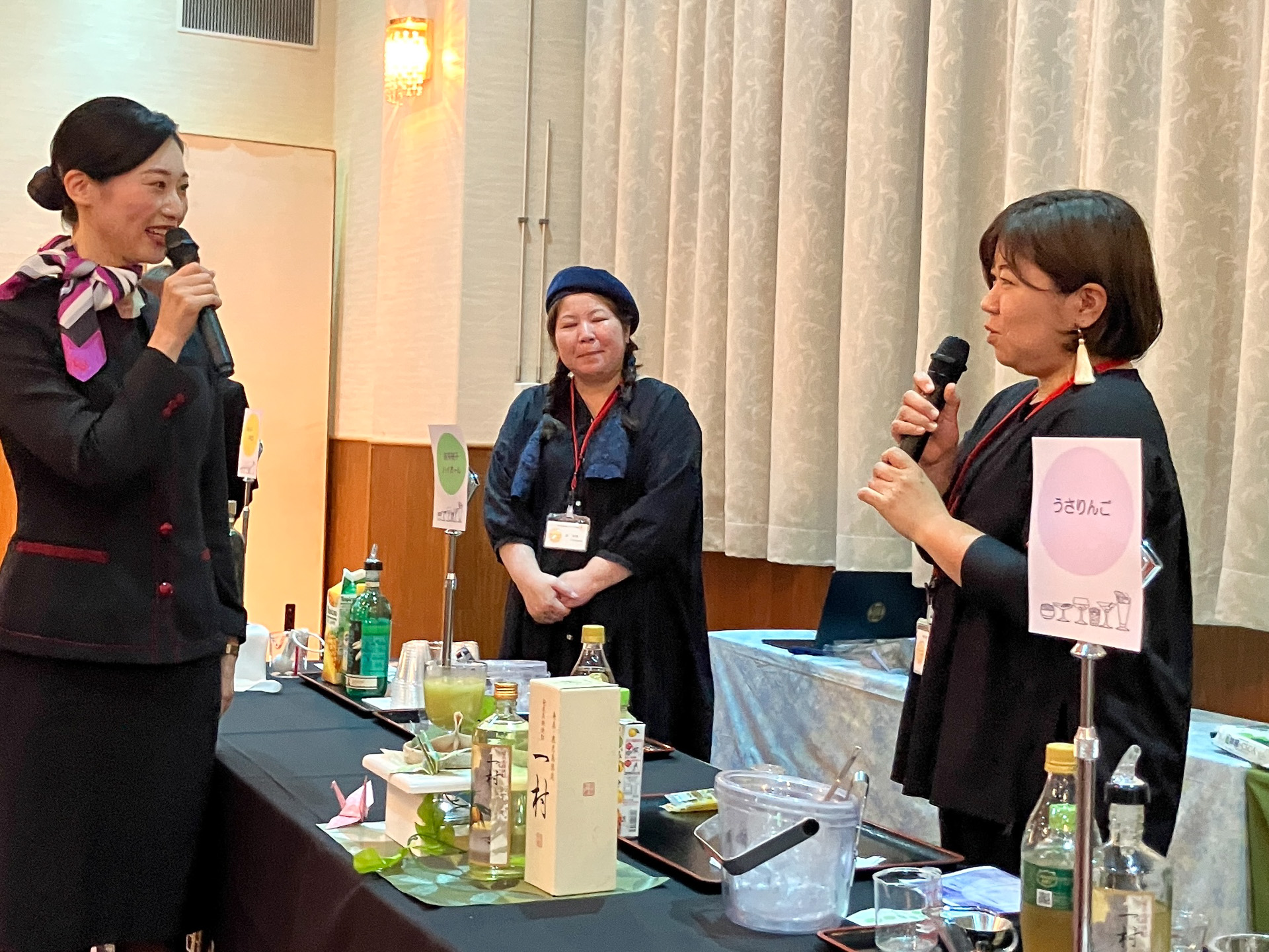 町田酒造 インタビューの様子
