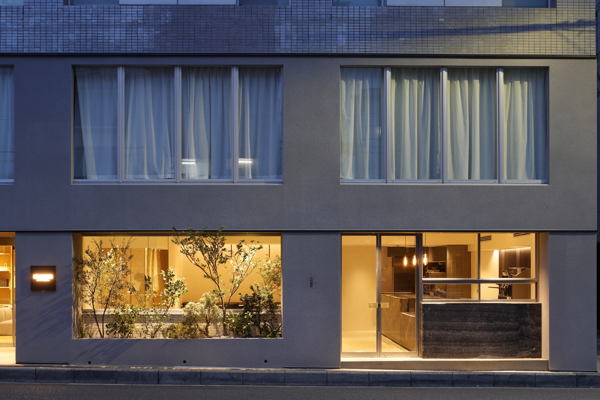閉店後は「MUJI BASE KYOTO kiyomizu」宿泊者専用ラウンジになる（写真提供：小川珈琲）