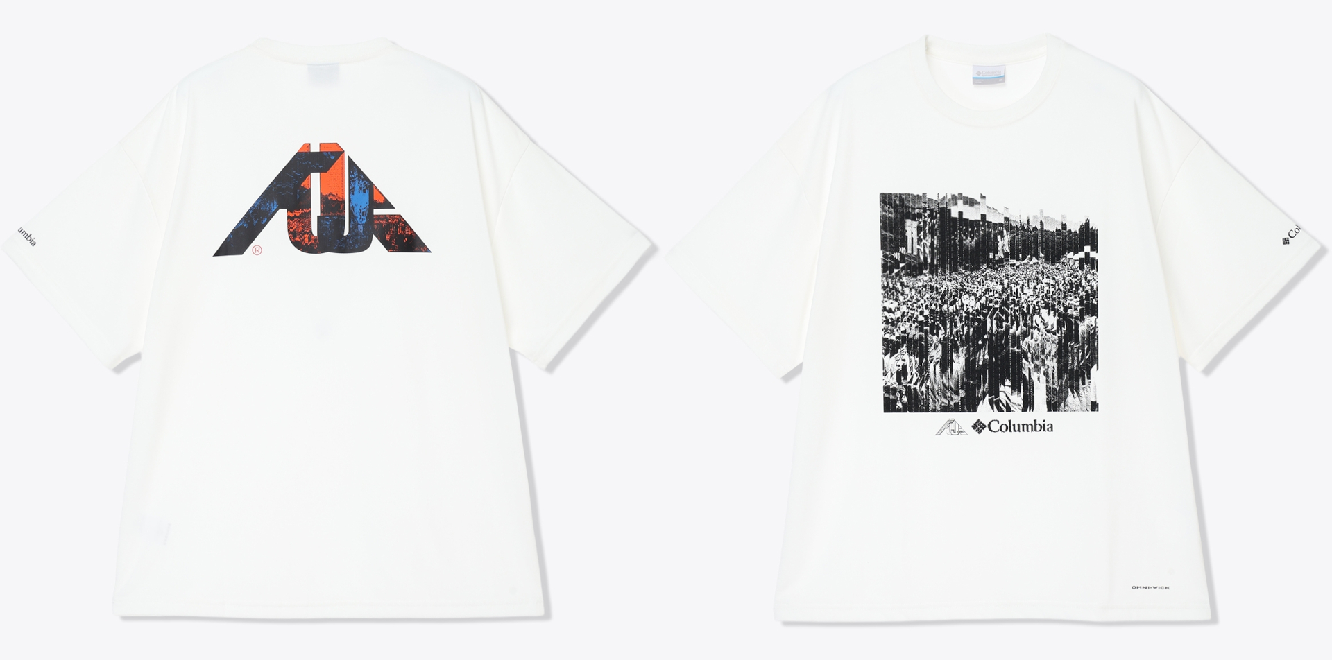 Columbia×フジロックのTシャツが発売。独自の吸湿速乾機能「オムニウィック」を採用