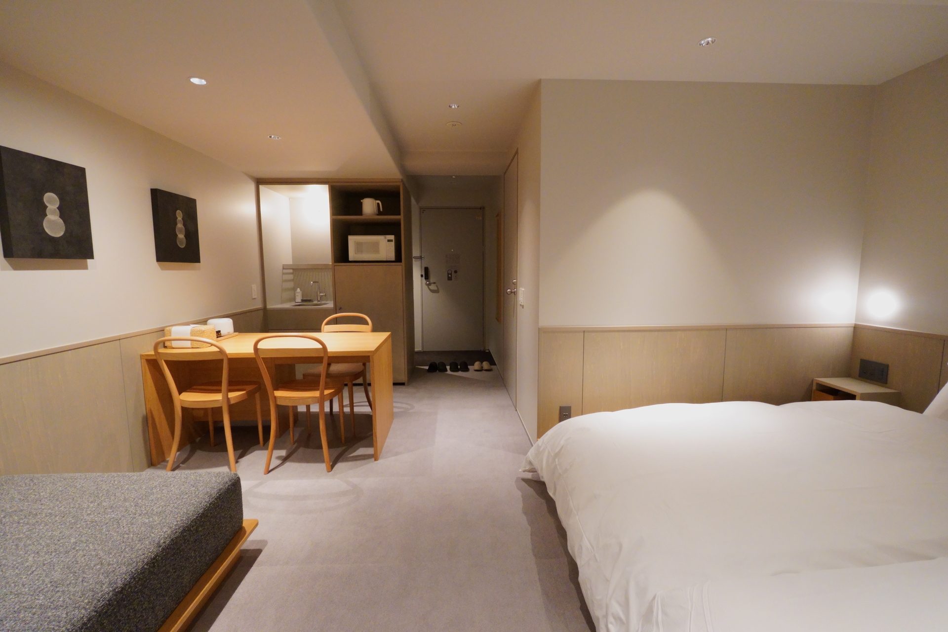 記者が泊まった部屋（501号室）