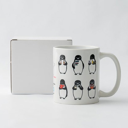 マグカップ（ペンギンJAPAN）。3080円