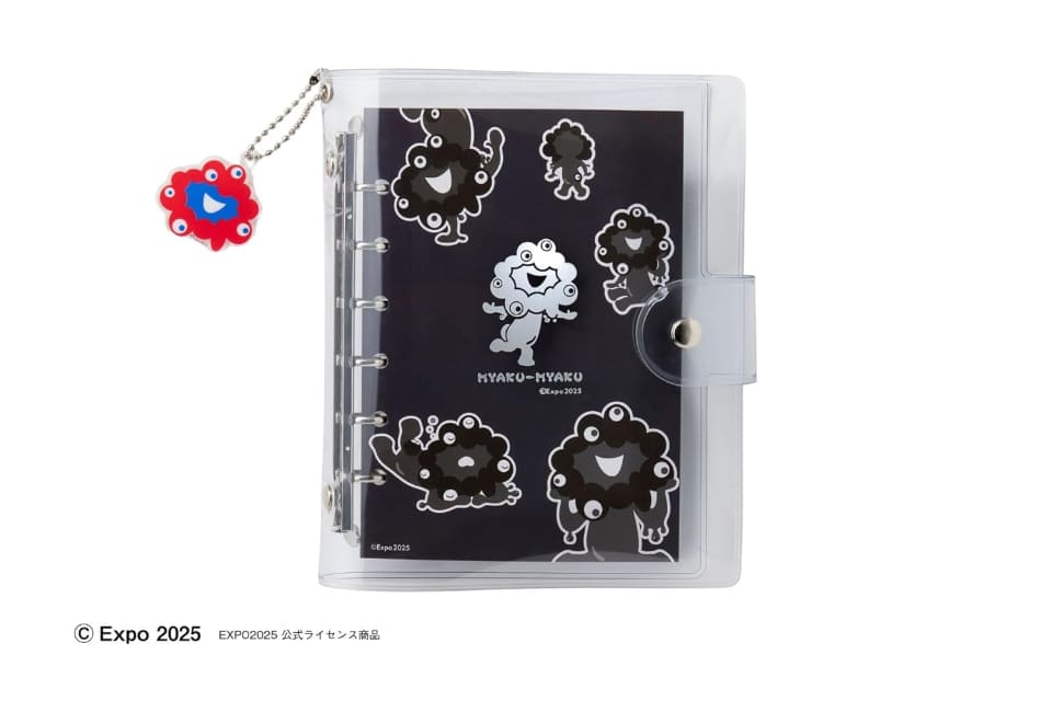 シール帳　完成品 宝島社、「ミャクミャク シール帳BOOK」発売。金フチぷっくりシール