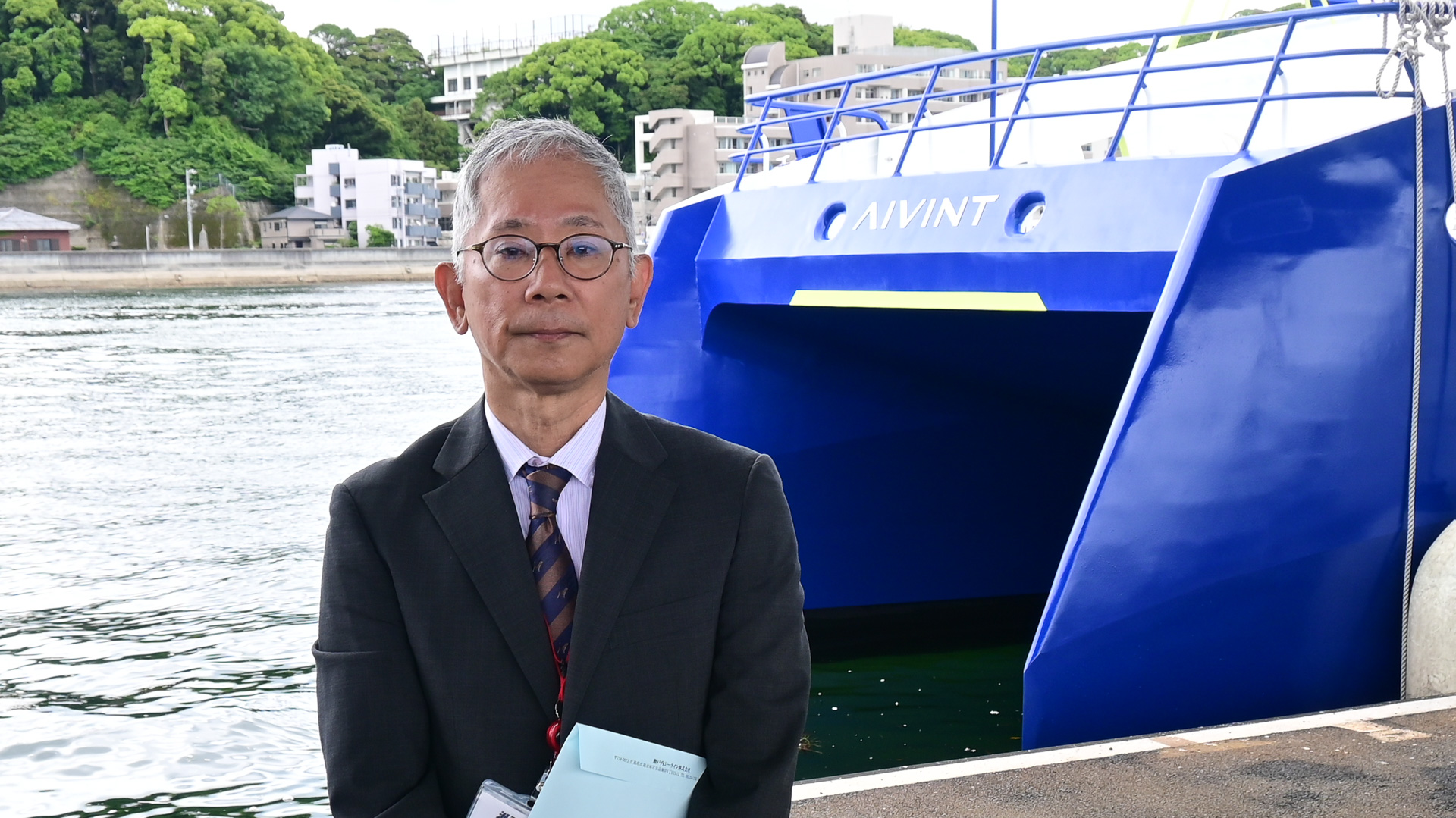 瀬戸内海汽船株式会社 代表取締役社長 内堀達也氏