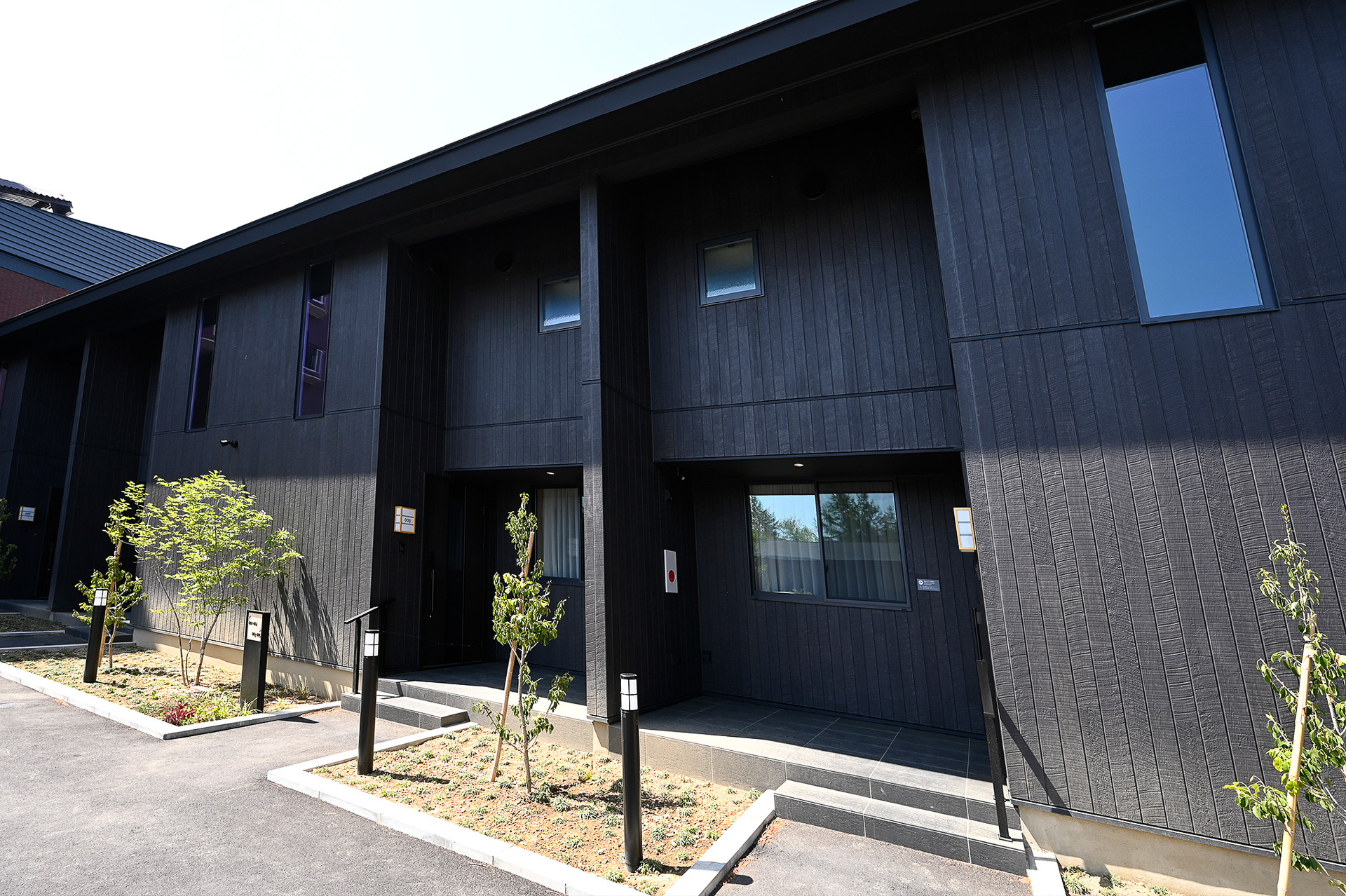 4室が並ぶテラスハウスタイプのC type