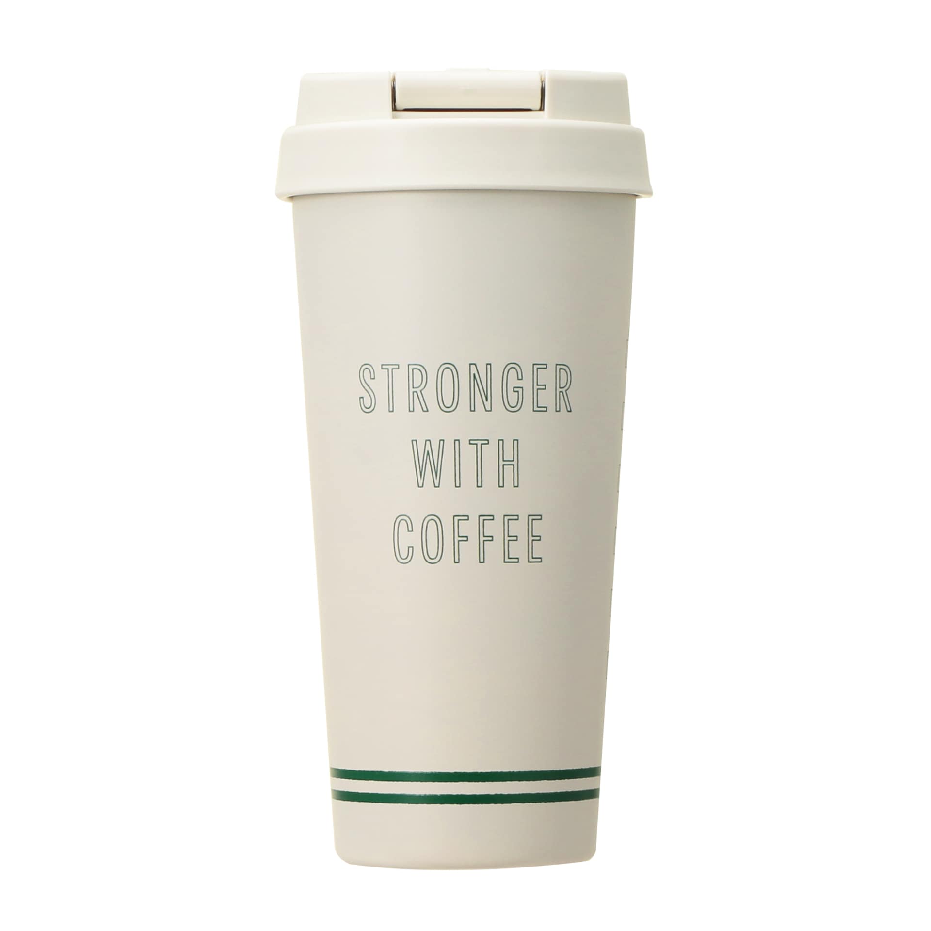 スタバカラーのロック機能付きステンレスボトルとドリンクチケットをセットにした、30周年限定「STARBUCKS My First Bottle Set（ドリンクチケット3枚付）」（6000円）