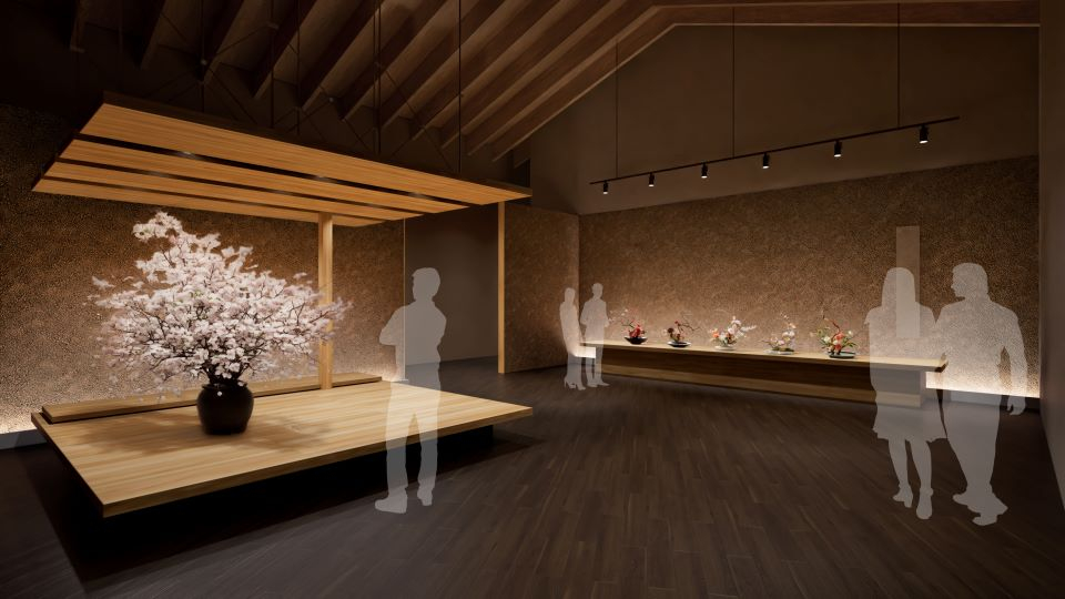 いけばな展示