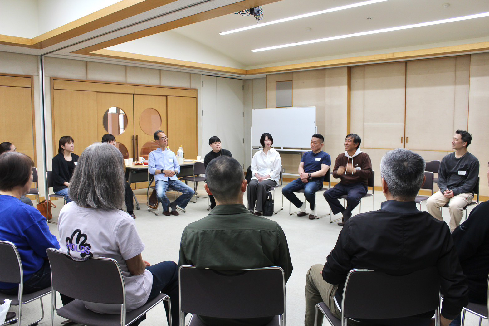 移住者交流会の様子