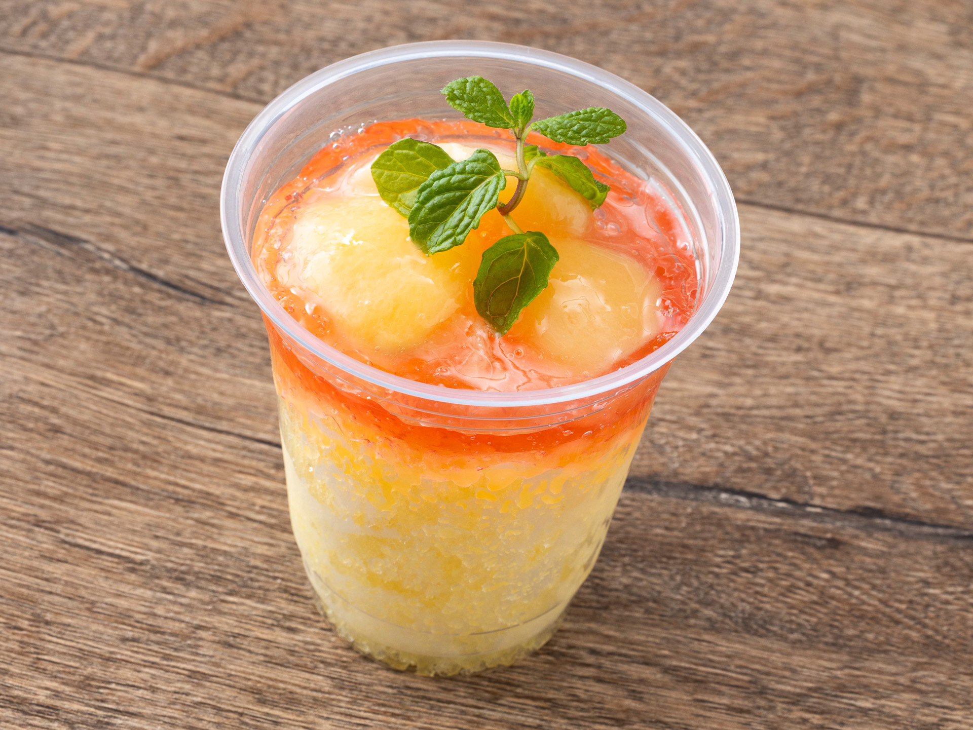 ピーチ＆レモンのグラニータ（900円）