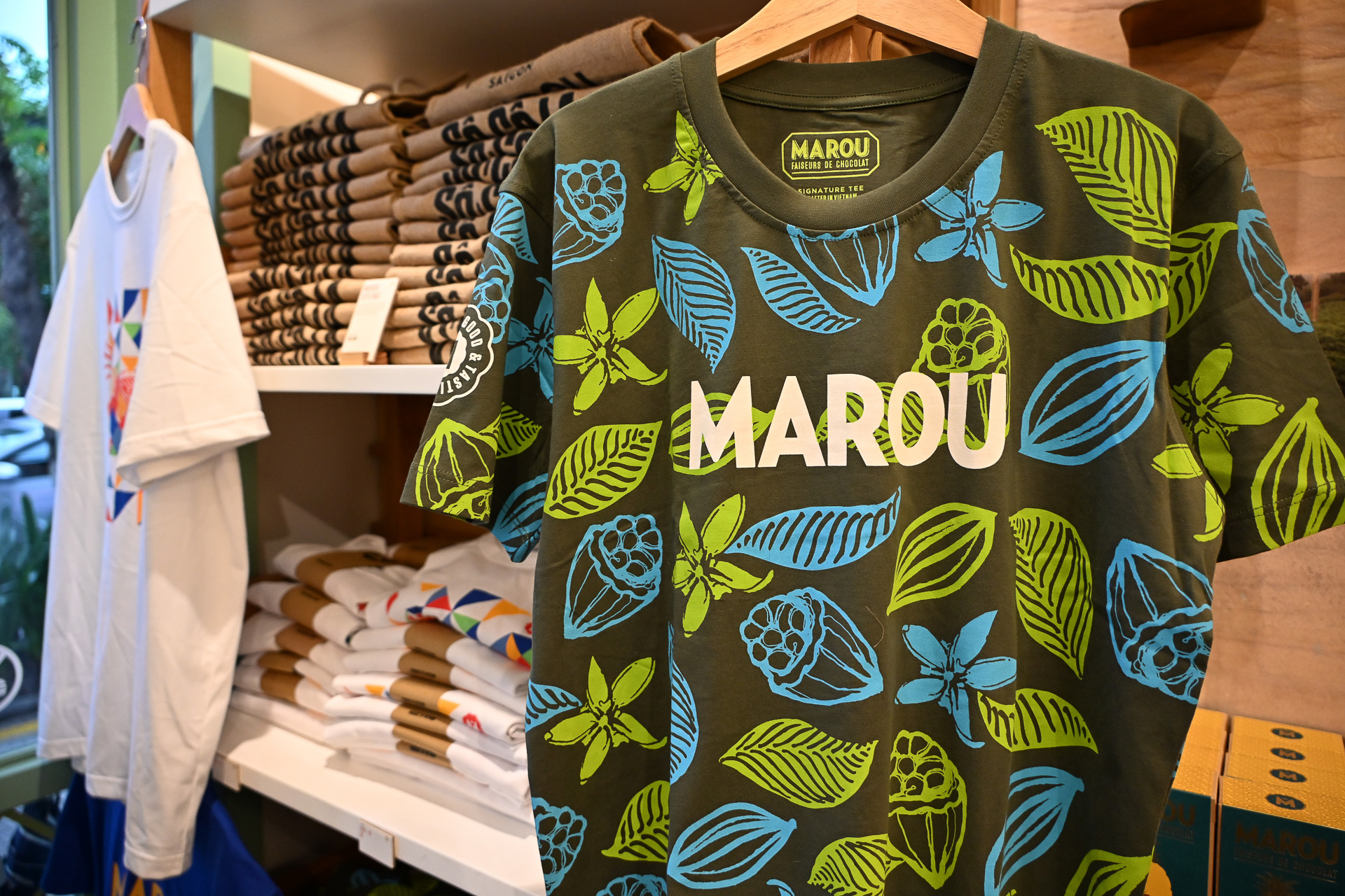 Tシャツなど、かわいいデザインが揃います