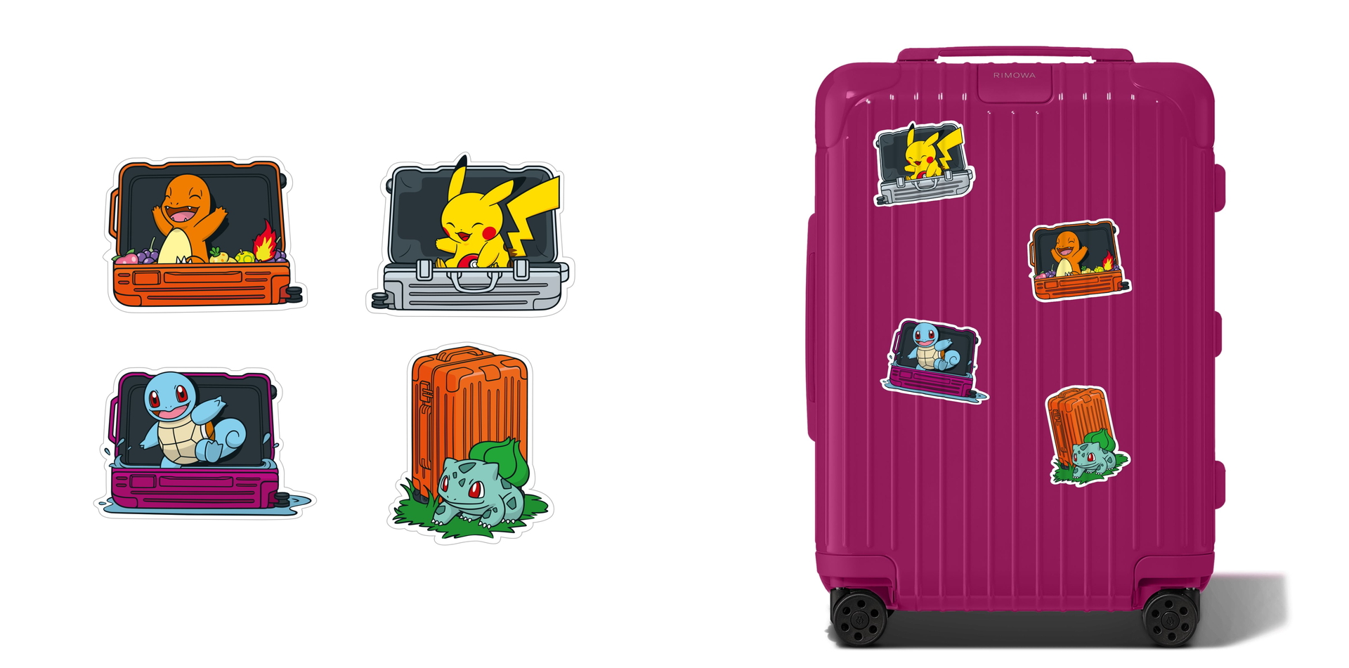 リモワ＆ポケモンステッカーセット（7700円）