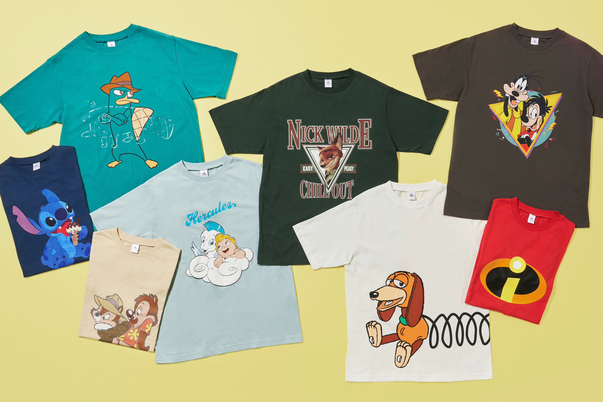 ディズニーストアから夏向けのTシャツ新作が発売