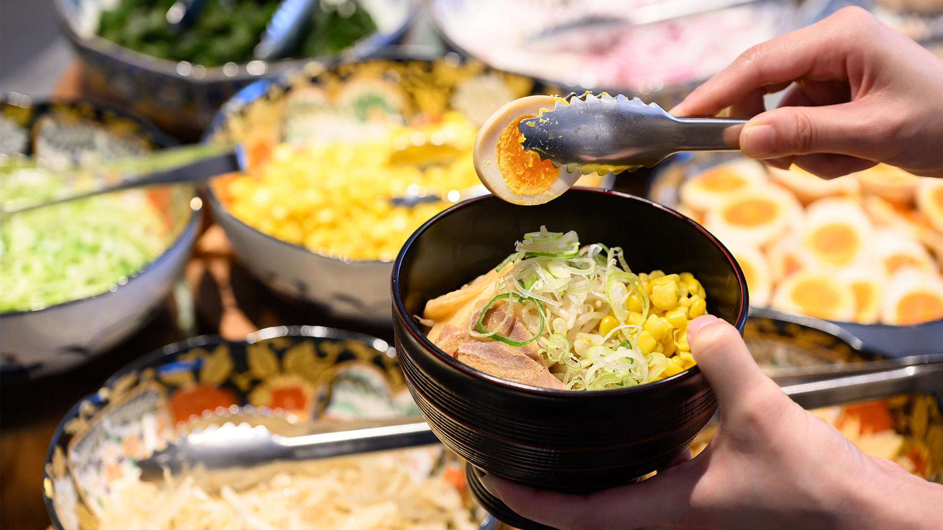 組み合わせ自由な北海道ラーメン