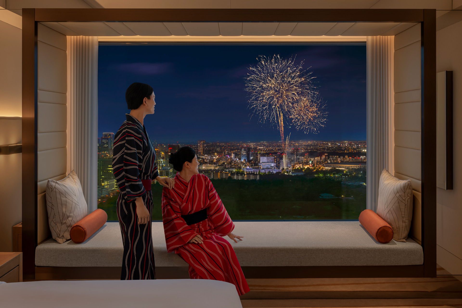 ザ・プリンスギャラリー 東京紀尾井町で「神宮外苑花火大会観賞ステイ」プラン発売