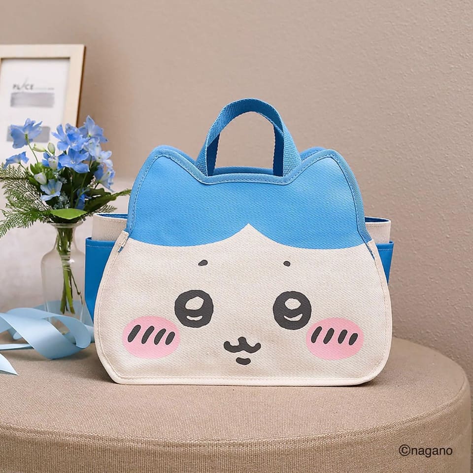 宝島社、ちいかわ/ハチワレ/うさぎのトートバッグ（おしりクリップ付き