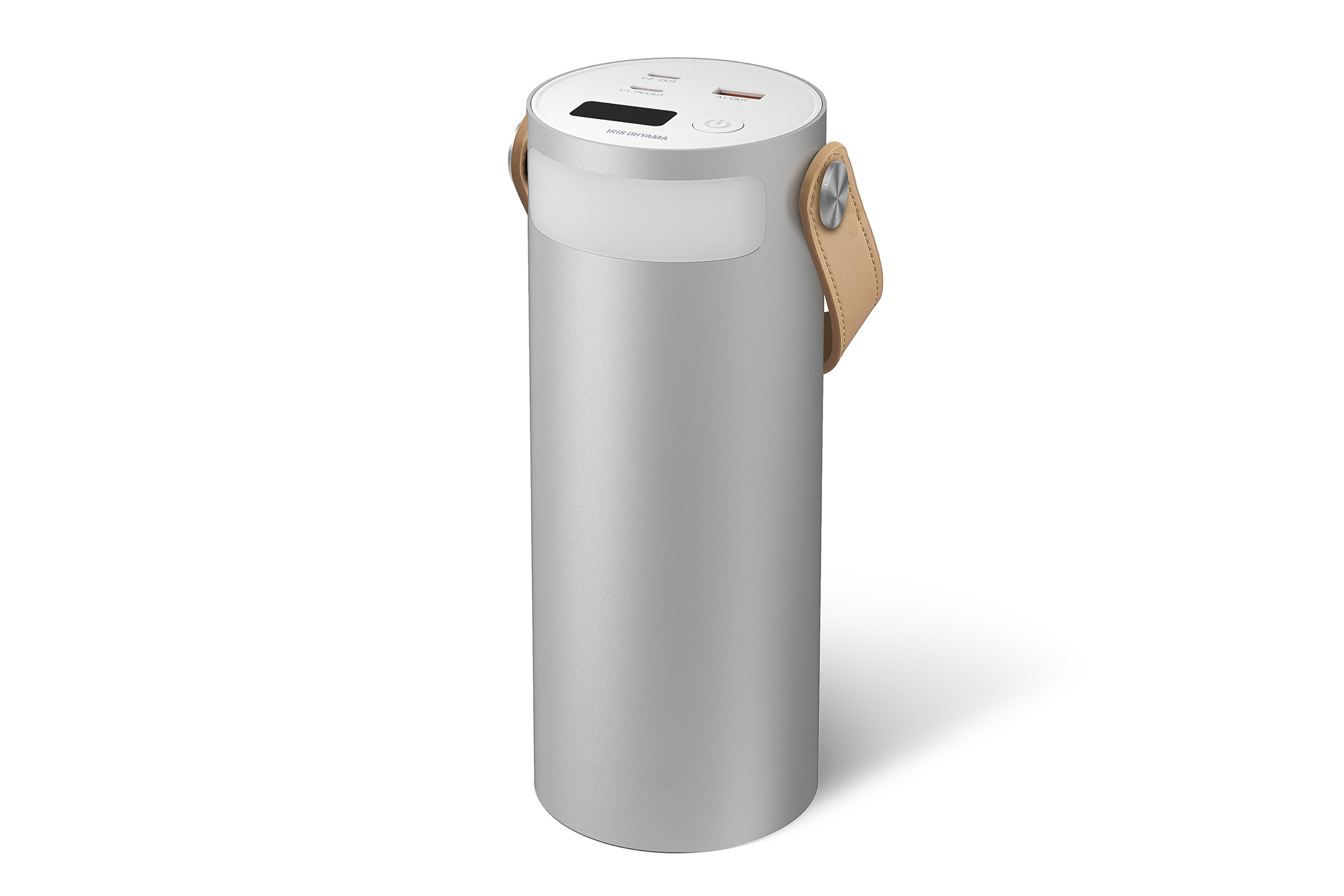 容量128Wh（40000mAh）の「バッテリーステーション ボトル型（IBT-B40065-W）」