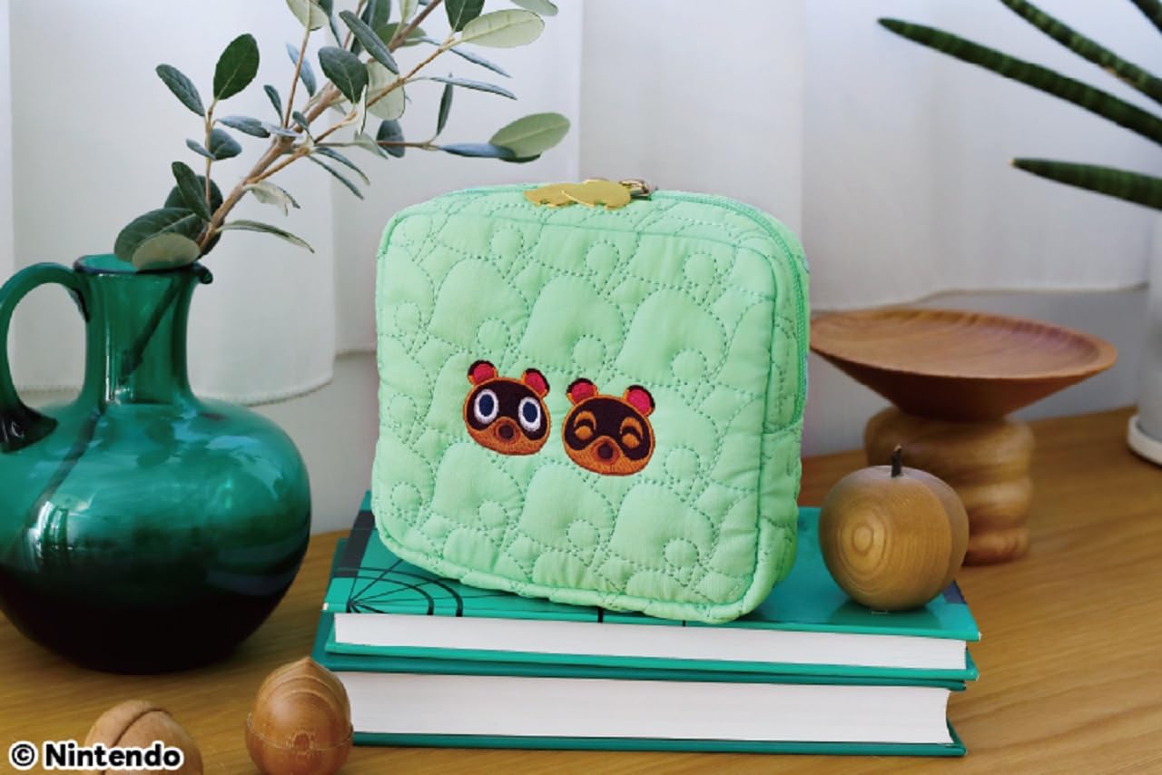 宝島社から「あつまれ どうぶつの森」キルティングポーチ発売